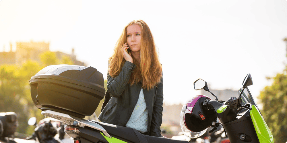 Préparer l'accueil de la moto